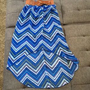 3/$15 Nice blue skirt size S
